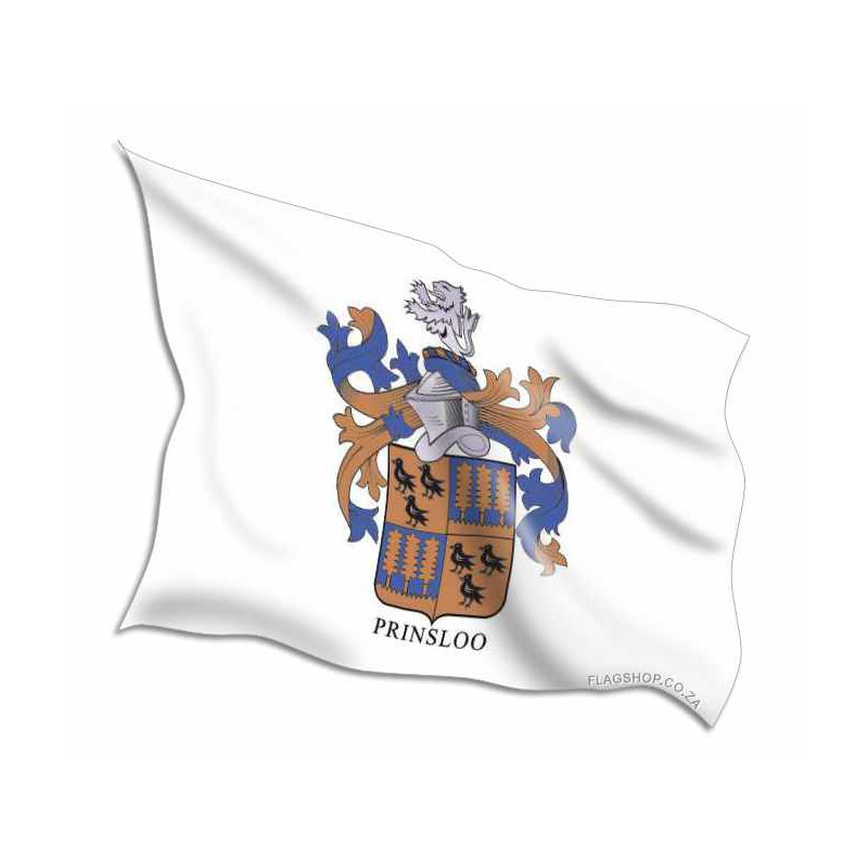 Buy the Prinsloo Coat of Arms Flags Online • Flag Shop • South Africa