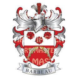 Download the Barbeau Coat of Arms Online • Flag Shop • South Africa