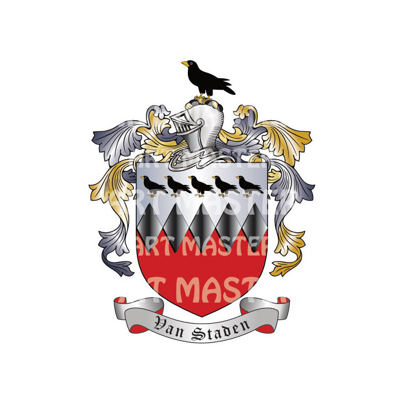 Buy the Van Staden Coat of Arms Digital Download • Flag Shop