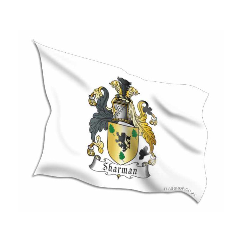 Buy Sharman Coat of Arms Flags • Flag Shop • South Africa