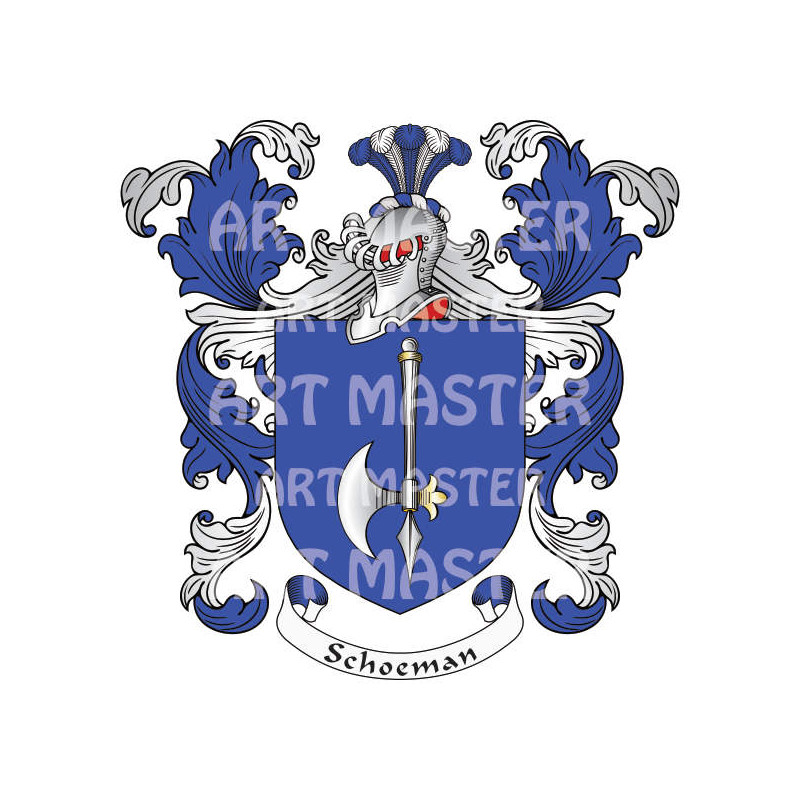 Buy the Schoeman Coat of Arms Digital Download • Flag Shop