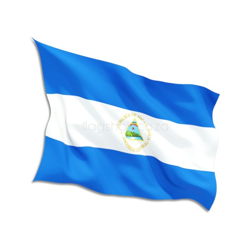 Buy Nicaragua National Flags Online • Flag Shop Size 90 x 60cm (Storm)