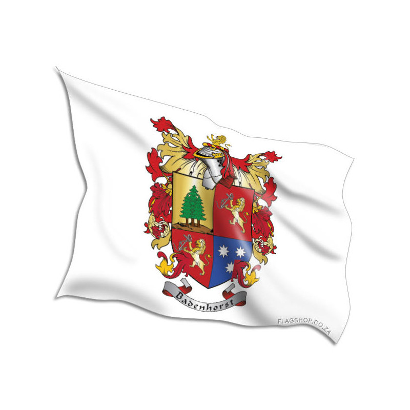 Buy Badenhorst Coat of Arms Flags Online • Flag Shop