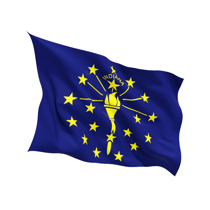 Buy Indiana State Flags Online • Flag Shop