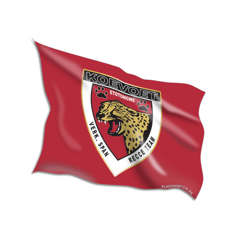 Buy Koevoet Recce Team No. 1 Flags Online • Flag Shop  • South African Military Flags