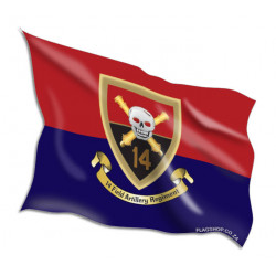 Buy 14 Field Artillery Regiment Flags Online • Flag Shop  • South African Military Flags