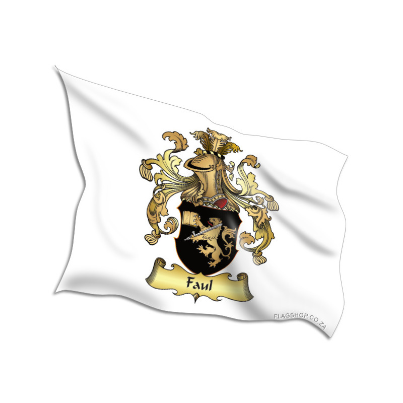 Buy the Faul Coat of Arms Flags Online • Flag Shop • South Africa