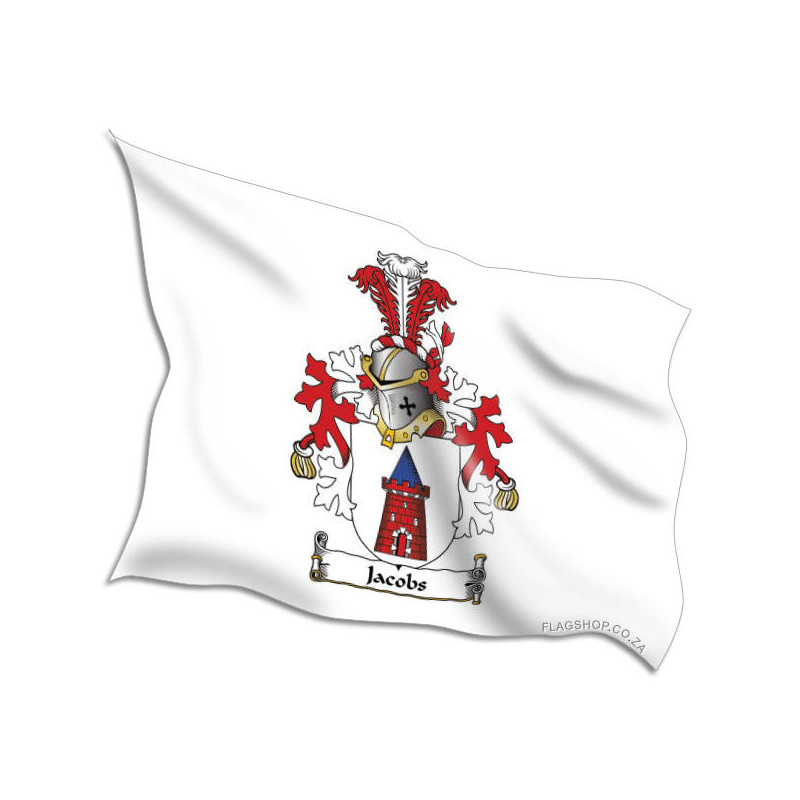 Buy the Jacobs Coat of Arms Flags Online • Flag Shop • South Africa