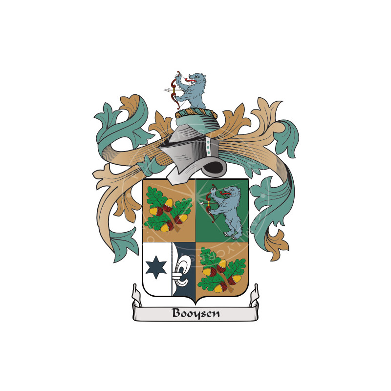 Buy the Booysen Family Coat of Arms Digital Download • Flag Shop