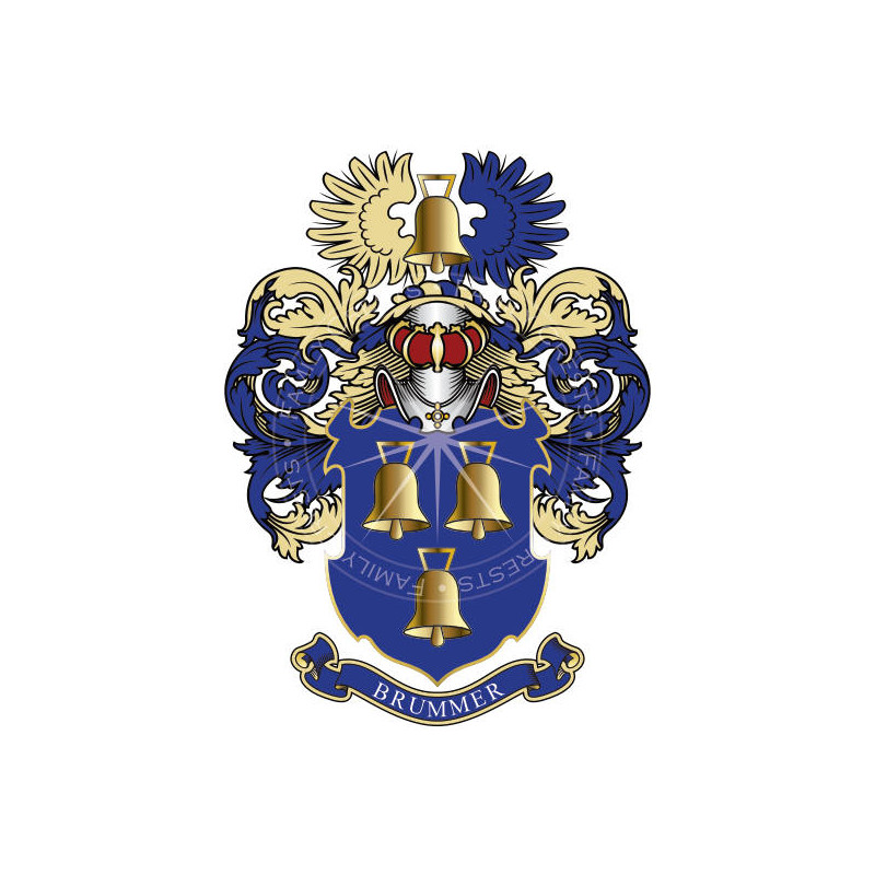 Buy the Brummer Family Coat of Arms Digital Download • Flag Shop