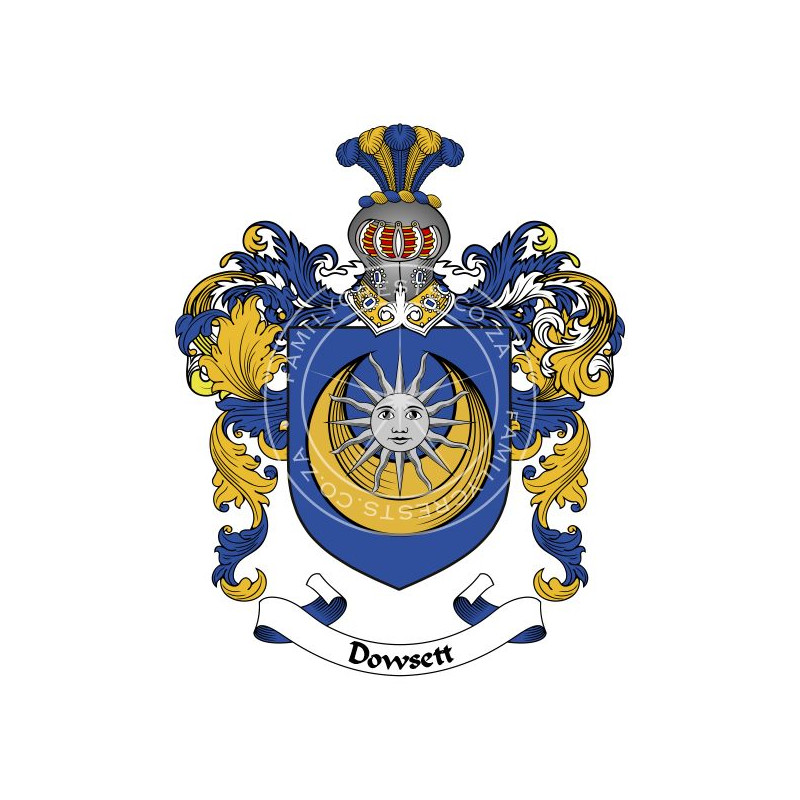 Buy the Dowsett Family Coat of Arms Digital Download • Flag Shop