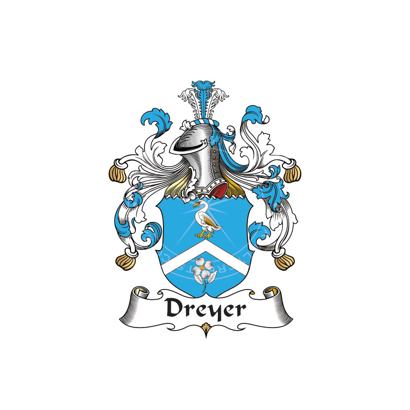 Buy the Dreyer Family Coat of Arms Digital Download • Flag Shop