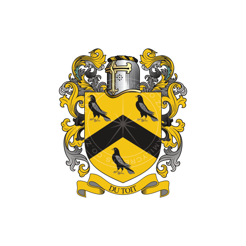 Buy the Du Toit Coat of Arms Digital Download • Flag Shop