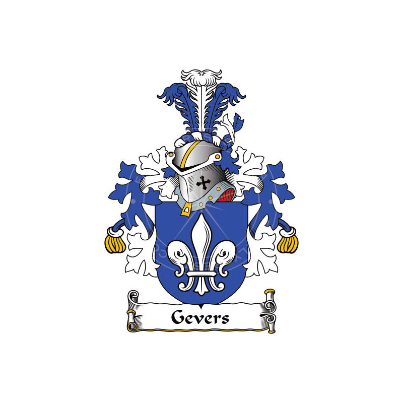 Buy the Gevers Family Coat of Arms Digital Download • Flag Shop