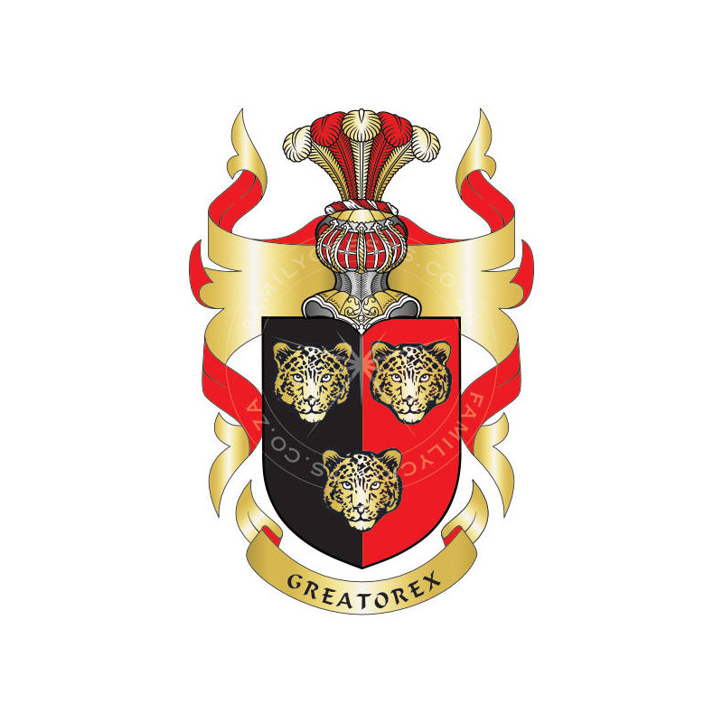 Buy the Greatorex Family Coat of Arms Digital Download • Flag Shop