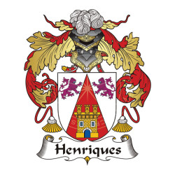Buy the Henriques Family Coat of Arms Digital Download • Flag Shop