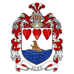 Buy the Herd Family Coat of Arms Digital Download • Flag Shop
