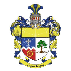 Buy the Labuschagne Family Coat of Arms Digital Download • Flag Shop
