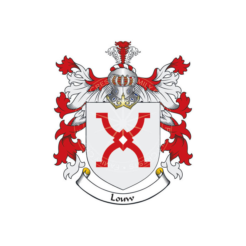 Buy the Louw Family Coat of Arms Digital Download • Flag Shop