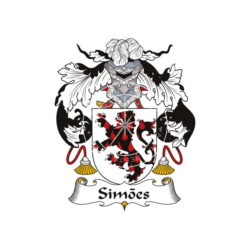 Buy the Simoes Family Coat of Arms Digital Download • Flag Shop