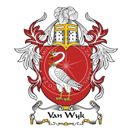 Buy the Van Wyk Family Coat of Arms Digital Download • Flag Shop