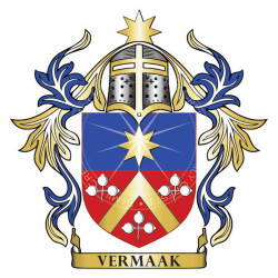 Buy the Vermaak Family Coat of Arms Digital Download • Flag Shop