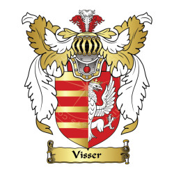 Buy the Visser Family Coat of Arms Digital Download • Flag Shop