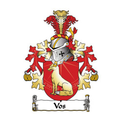 Buy the Vos Family Coat of Arms Digital Download • Flag Shop