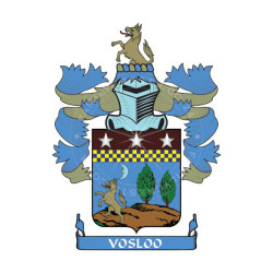 Buy the Vosloo Family Coat of Arms Digital Download • Flag Shop