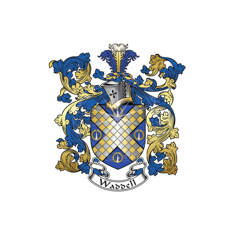 Buy the Waddell Family Coat of Arms Digital Download • Flag Shop