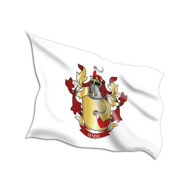 Buy the Snyman Coat of Arms Flags Online • Flag Shop • South Africa