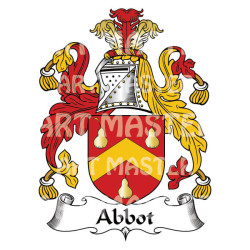 Buy the Abbot Family Coat of Arms Digital Download • Flag Shop