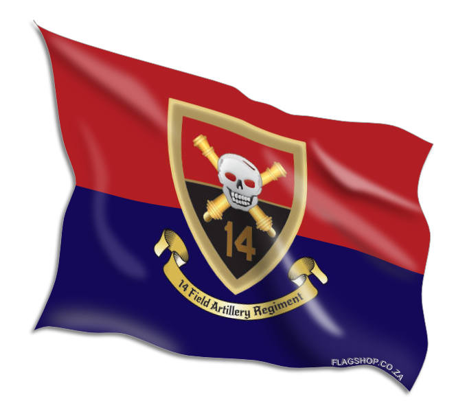 14 Field Artillery Regiment Flags • Flag Shop • South africa