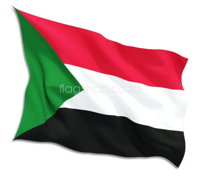 Printed on 100% Polyester Bunting Buy Sudan Flags Online • Flag Shop South Africa