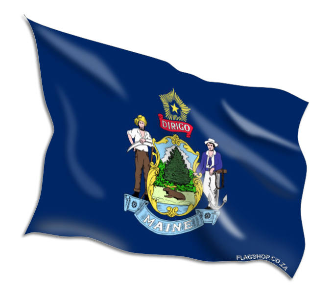 Buy Maine State Flags Online • Flag Shop South Africa