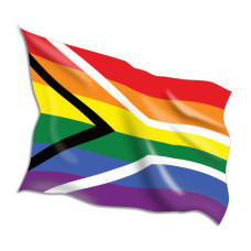 Gay Pride South Africa Flags