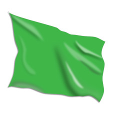 Green Racing Flags Green Racing Flags
