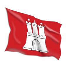 Hamburg State Flags