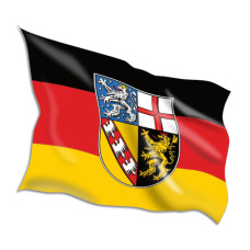 Saarland State Flags